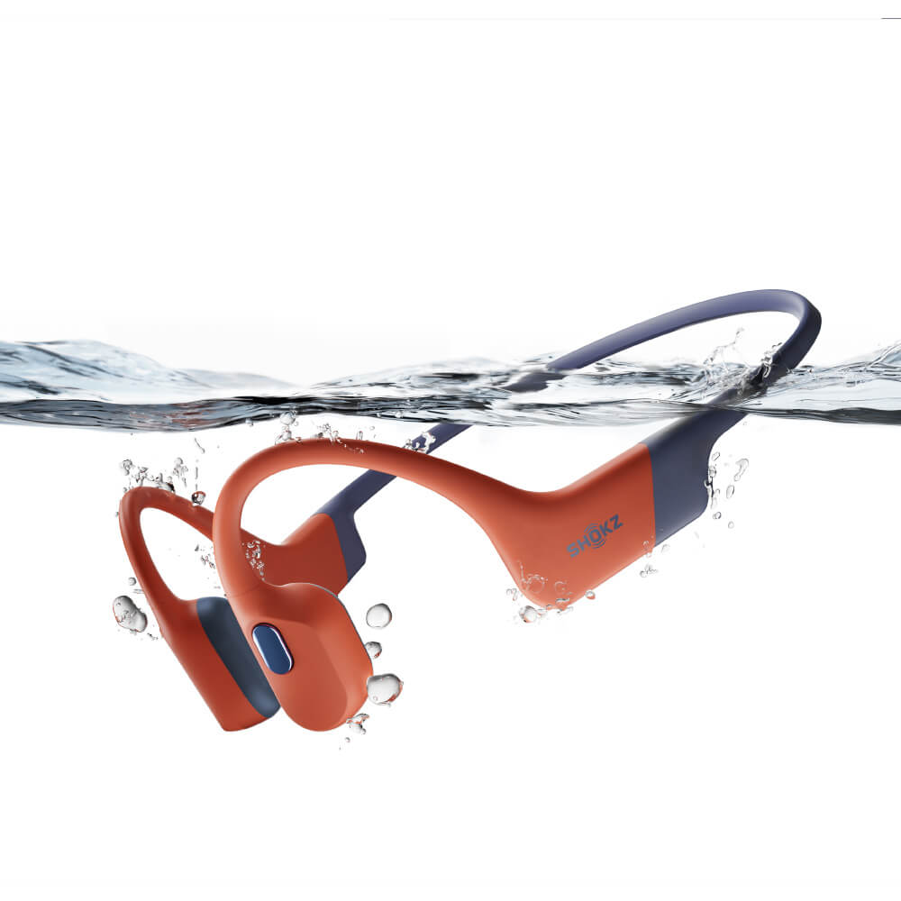 หูฟังไร้สาย Shokz OPENSWIM PRO สีแดง/ส้ม