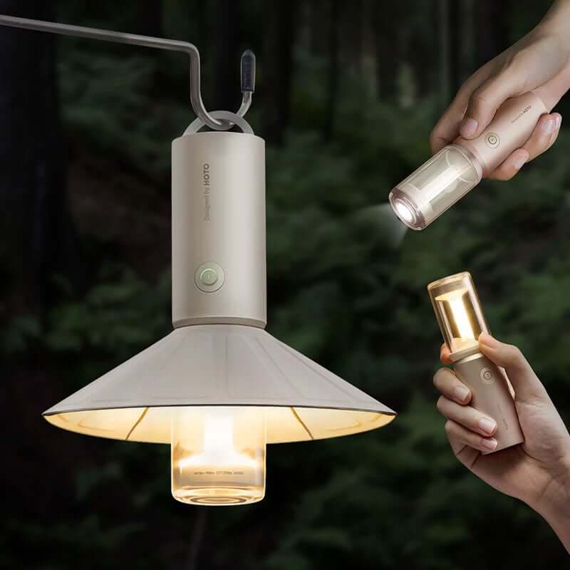 ไฟแคมป์ LED HOTO CampLight สีเทา