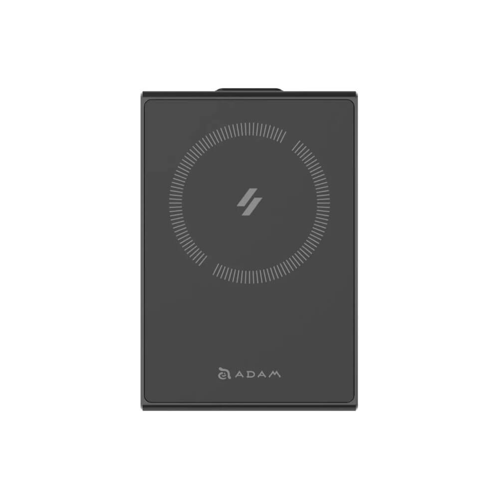 แท่นชาร์จไร้สาย Adam Elements Mag Z Magnetic 3-in-1 Foldable Travel Charging Station สีดำ