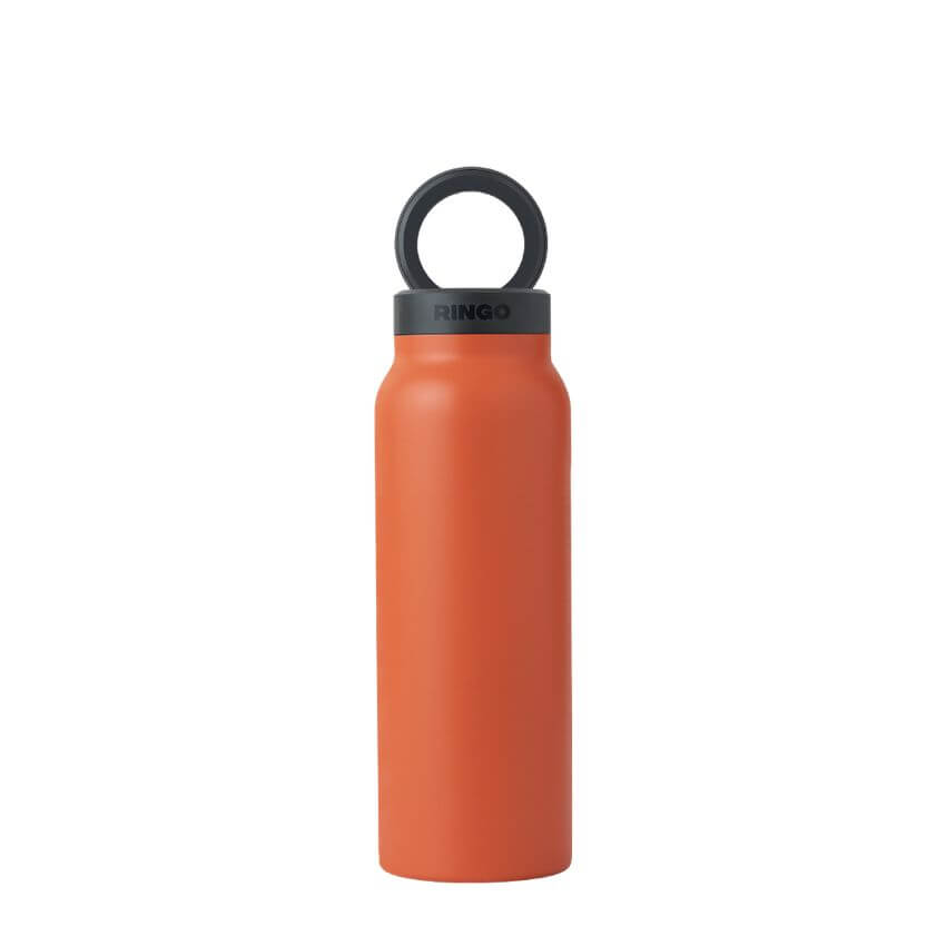 ขวดน้ำ Ringo Bottle with Magnetic Phone Mount Lid ขนาด 710 มิลลิลิตร สีส้ม