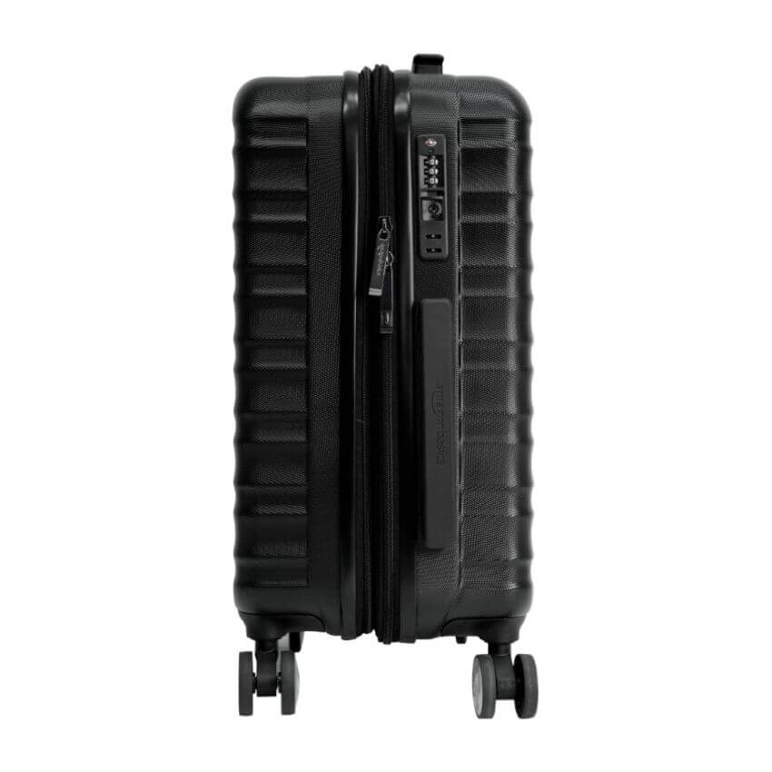 กระเป๋าเดินทาง Amazon Basics Premium Hardside Spinner เซท 2 ชิ้น (ขนาด 20นิ้ว ,28 นิ้ว), สีดำ