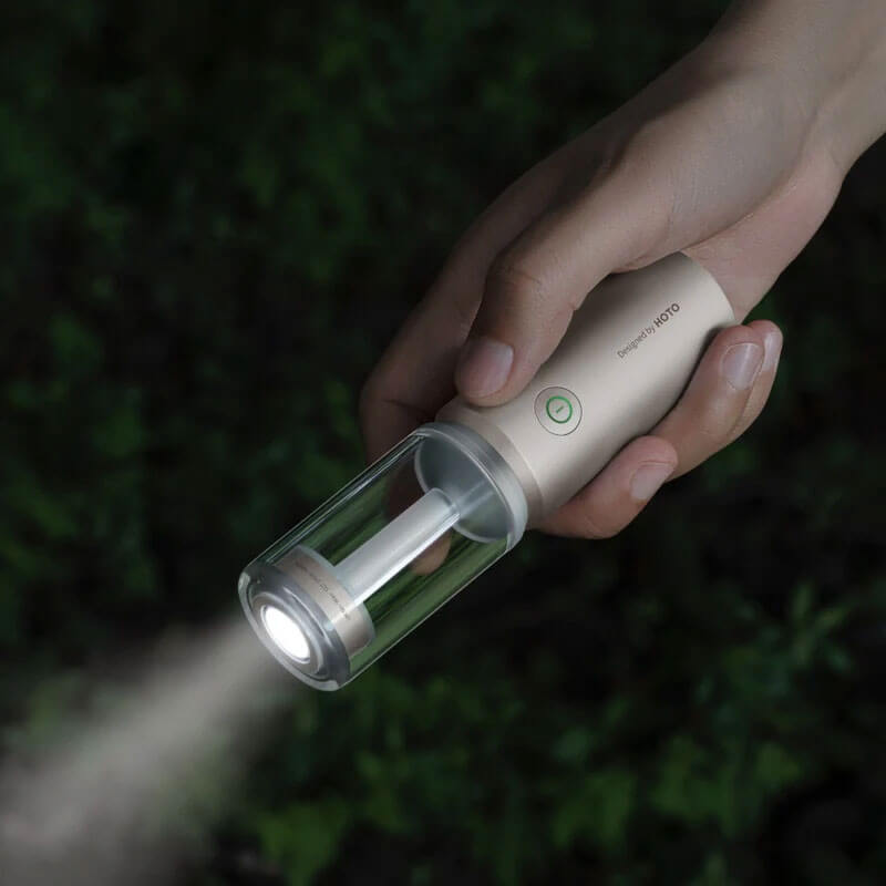 ไฟแคมป์ LED HOTO CampLight สีเทา
