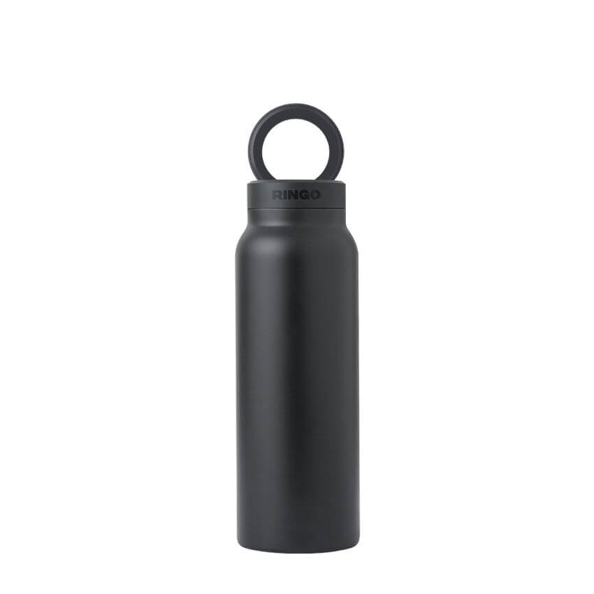 ขวดน้ำ Ringo Bottle with Magnetic Phone Mount Lid ขนาด 710 มิลลิลิตร สีดำ