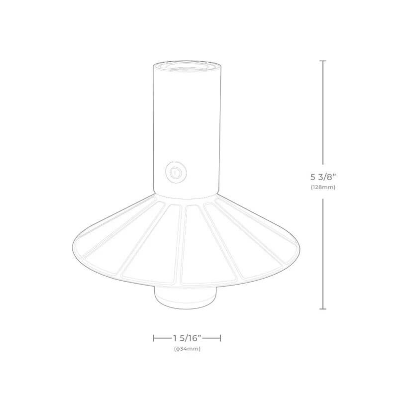 ไฟแคมป์ LED HOTO CampLight สีเทา