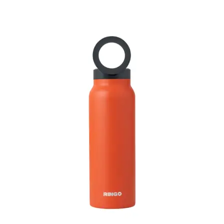 ขวดน้ำ Ringo Bottle with Magnetic Phone Mount Lid ขนาด 710 มิลลิลิตร สีส้ม_0