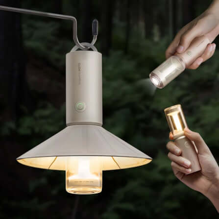 ไฟแคมป์ LED HOTO CampLight สีเทา_1