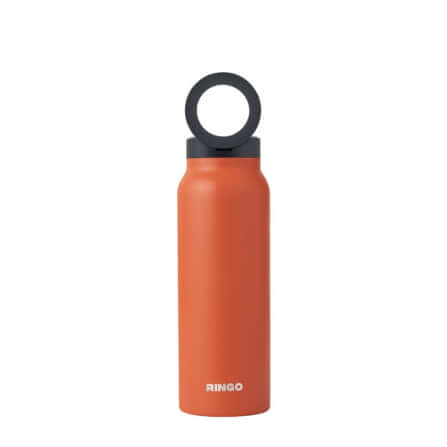 ขวดน้ำ Ringo Bottle with Magnetic Phone Mount Lid ขนาด 710 มิลลิลิตร สีส้ม_2
