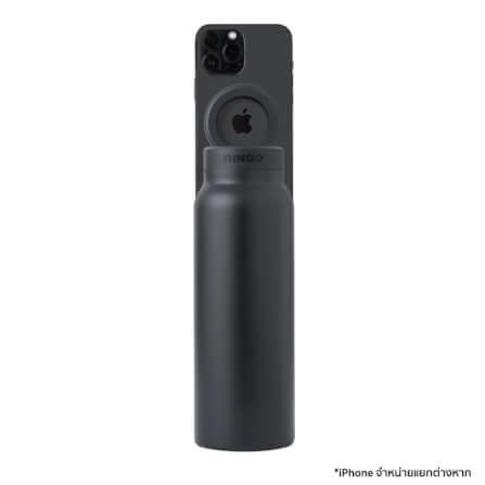 ขวดน้ำ Ringo Bottle with Magnetic Phone Mount Lid ขนาด 710 มิลลิลิตร สีดำ_2