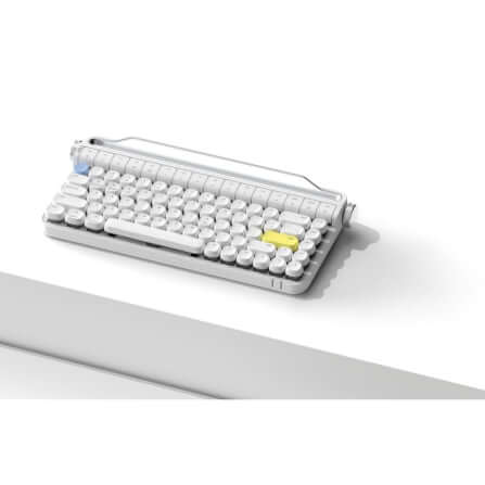 คีย์บอร์ด Actto Mechanical Keyboard RGB สีขาว_3