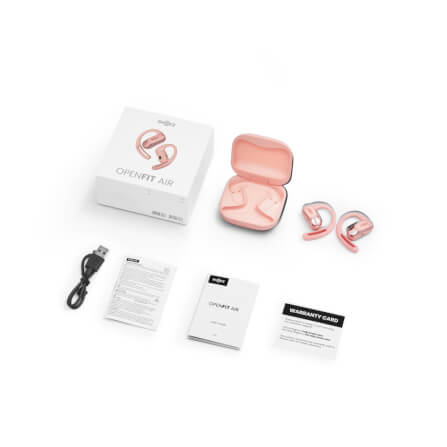 หูฟังไร้สาย Shokz OPENFIT AIR สีชมพู_4