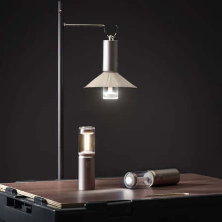 ไฟแคมป์ LED HOTO CampLight สีเทา_4