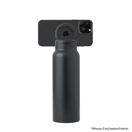 ขวดน้ำ Ringo Bottle with Magnetic Phone Mount Lid ขนาด 710 มิลลิลิตร สีดำ_6
