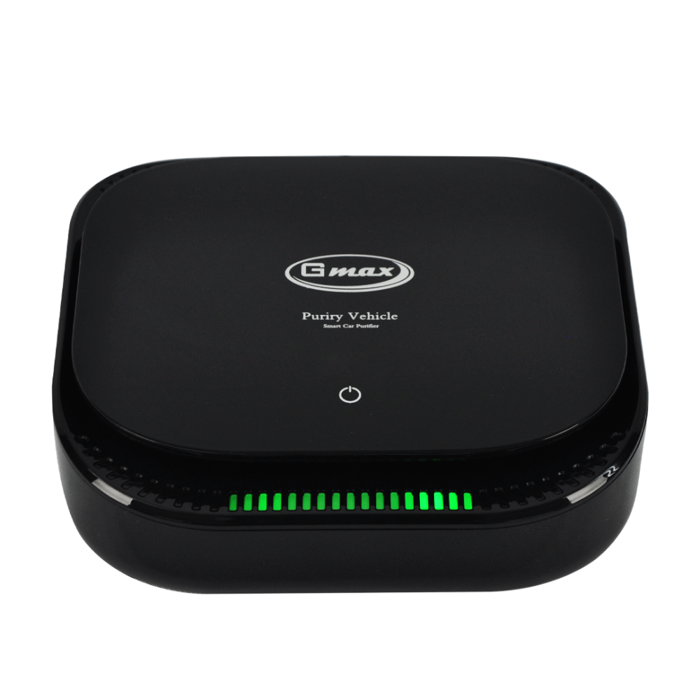 เครื่องฟอกอากาศในรถยนต์ GMAX AP-003B ดำ