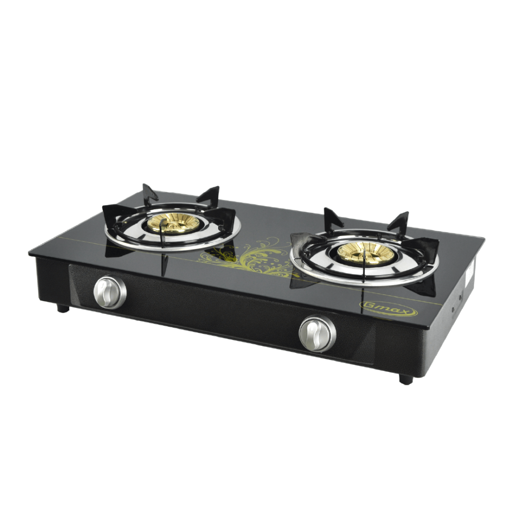 เตาแก๊สตั้งโต๊ะ 2 หัวแก๊ส GMAX GL-702BR