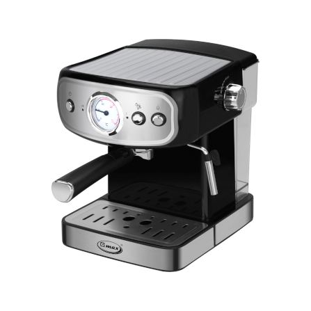 เครื่องชงกาแฟแรงดัน GMAX CM025 ดำ/เงิน_0
