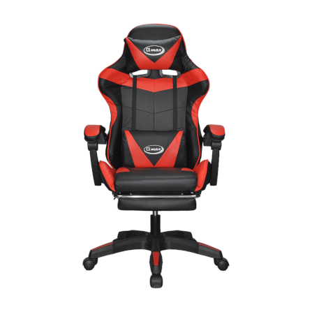 เก้าอี้เกมมิ่ง GMAX GC-101FR สีดำ/แดง_0