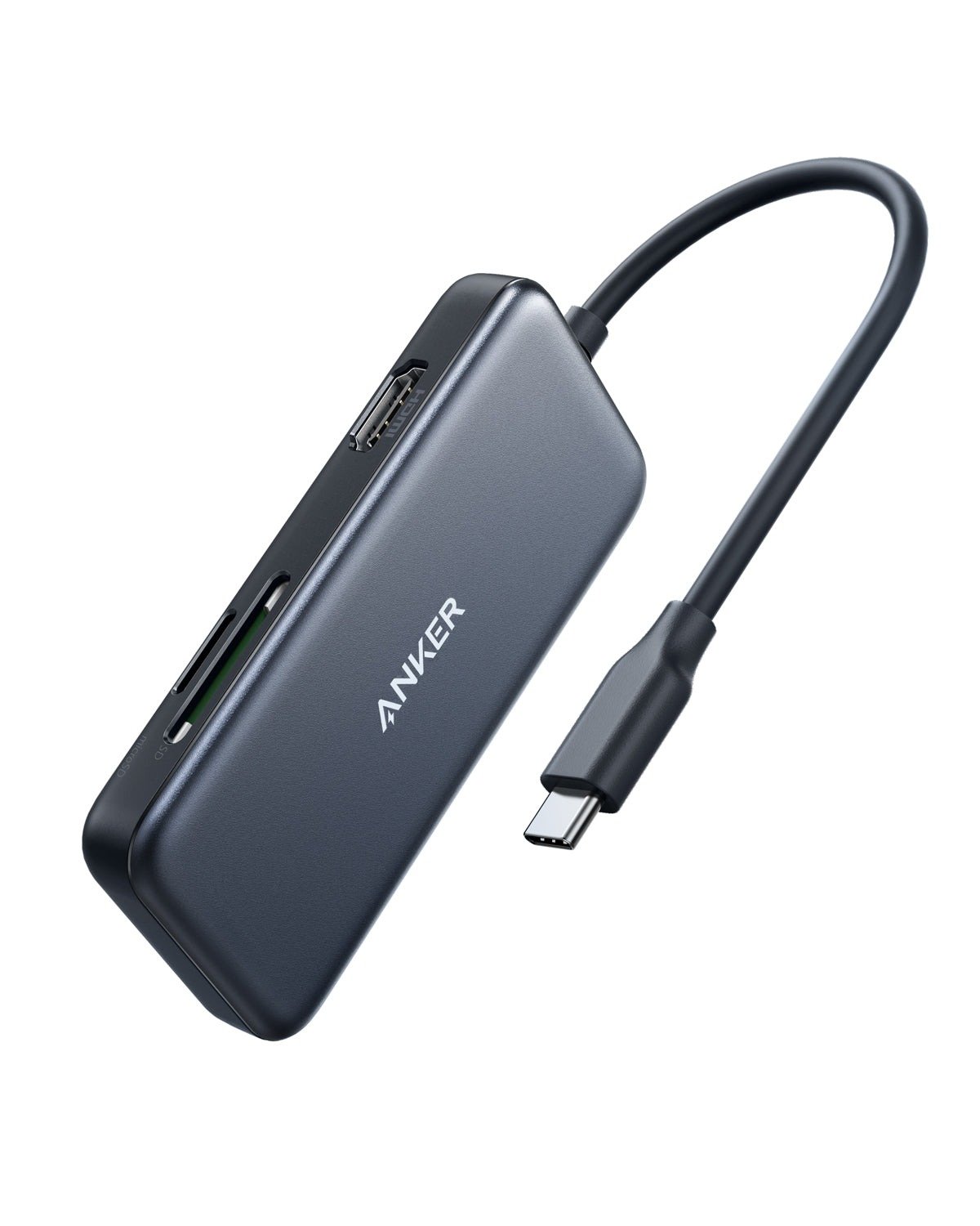 USB-C Media Hub Anker AK404 (5-in-1) 4K USB-C to HDMI - สีดำ_0