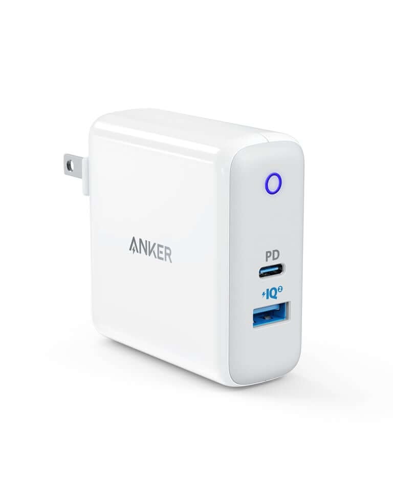 หัวชาร์จ 2 พอร์ต Anker - AK65 PowerPort II PD (30W USB-C + 19.5W USB-A) 