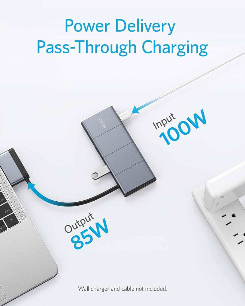 อุปกรณ์เชื่อมต่อ ยูเอสบี-ซี ฮับ ANKER AK374 (9-IN-2) 85W MULTI-FUNCTION PORT 1GBPS ETHERNE_2