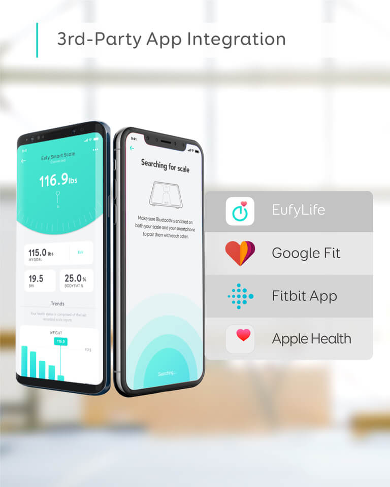 เครื่องชั่งน้ำหนักวัดไขมัน Eufy Smart Scale C1 วัดค่าสุขภาพ 12รายการ - AK173