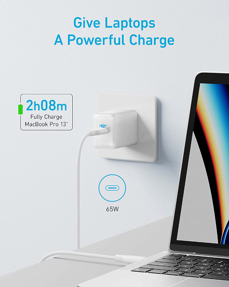 หัวชาร์จเร็ว 65W (25W PPS) Anker PowerPort III Pod Lite - AK321