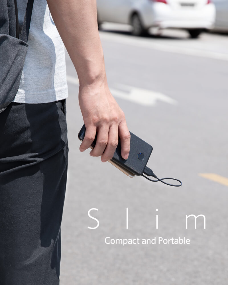 แบตเตอรี่สำรอง Anker PowerCore III 10K (12W) AK385 10000mAh 2 ช่อง USB-A _5
