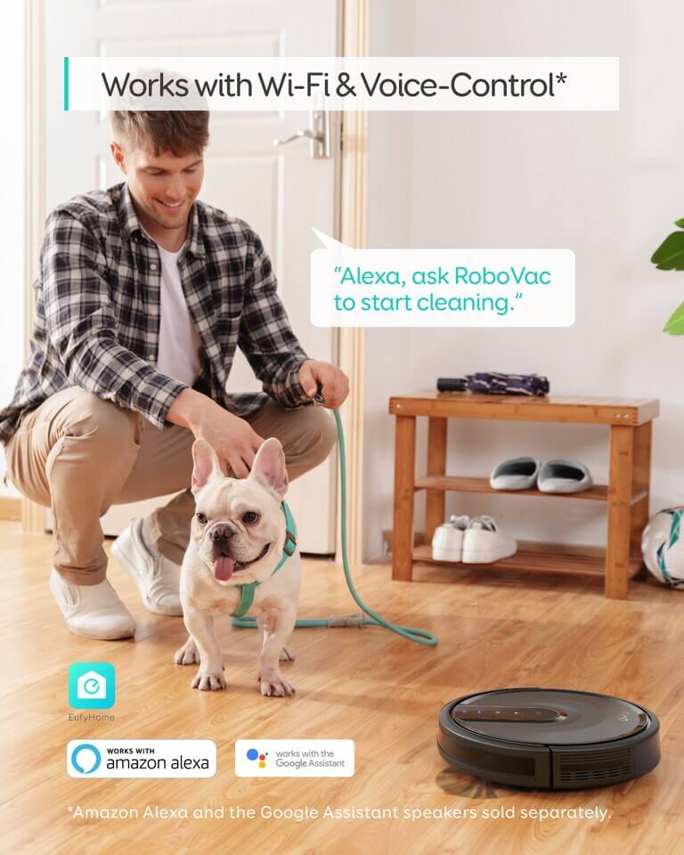 เครื่องดูดฝุ่นหุ่นยนต์ Eufy RoboVac 35C พลังดูด 1500Pa - AK175_6