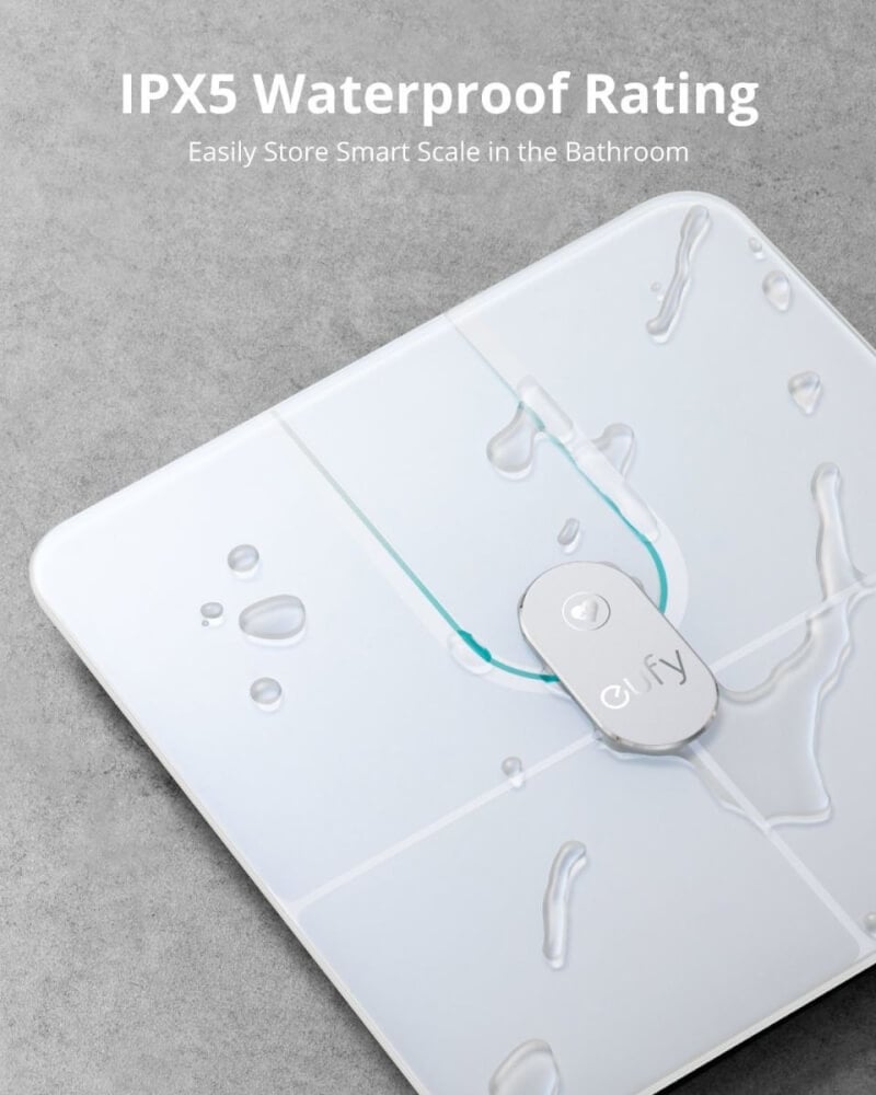 เครื่องชั่งน้ำหนักวัดไขมัน อัตราการเต้นหัวใจ Eufy Smart Scale P2 Pro วัดค่าสุขภาพ 16 รายการ - AK339