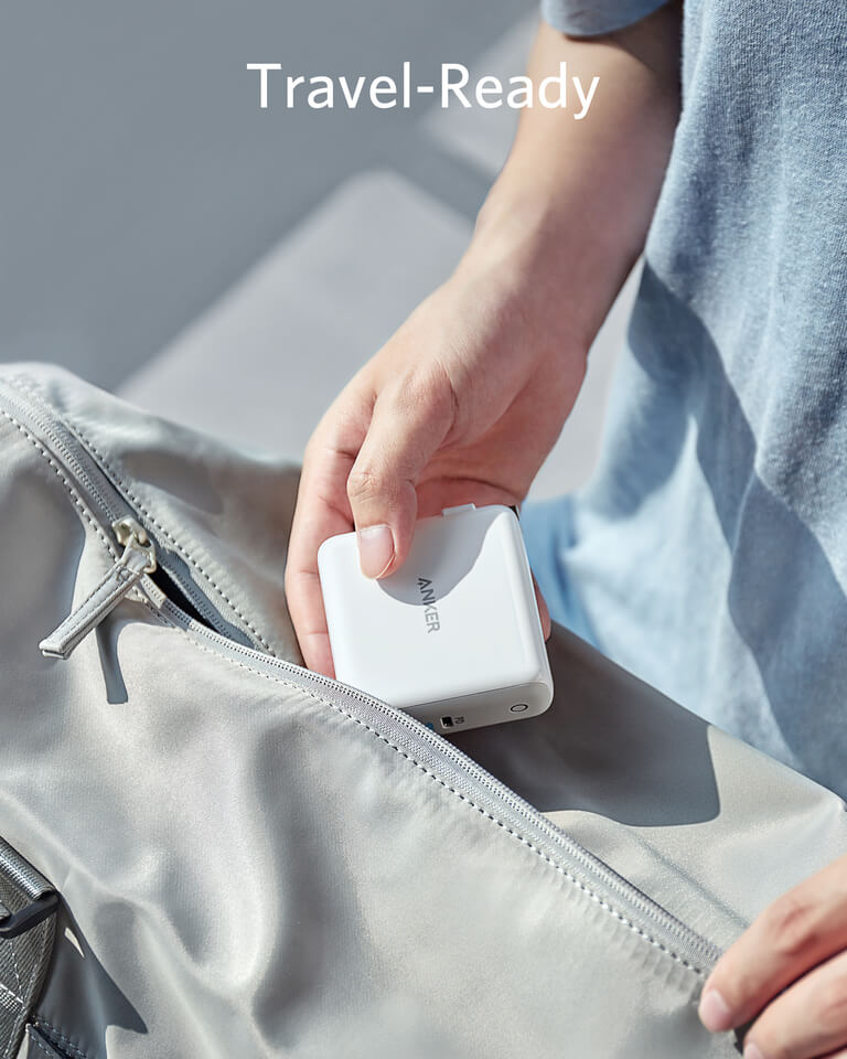 หัวชาร์จ 2 พอร์ต Anker - AK65 PowerPort II PD (30W USB-C + 19.5W USB-A) 