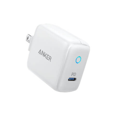 หัวชาร์จเร็ว 18W USB-C Anker PowerPort PD 1 สีเทา - AK127 _0
