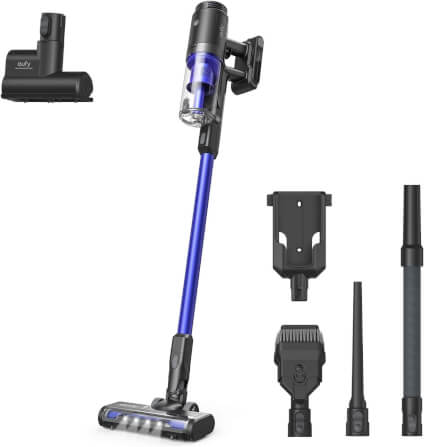 เครื่องดูดฝุ่นไร้สายแบบด้ามจับ Eufy HomeVac S11 Go 120AW แบตเตอรี่ในตัว พร้อมชุดหัวแปรงครบ - AK254_1