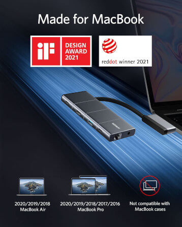 USB-C Hub  Anker AK374 (9-in-2) 85W  Multi-Function Port, 1Gbps Ethernet _1