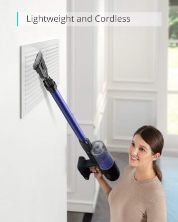 เครื่องดูดฝุ่นไร้สายแบบด้ามจับ Eufy HomeVac S11 Go 120AW แบตเตอรี่ในตัว พร้อมชุดหัวแปรงครบ - AK254_2