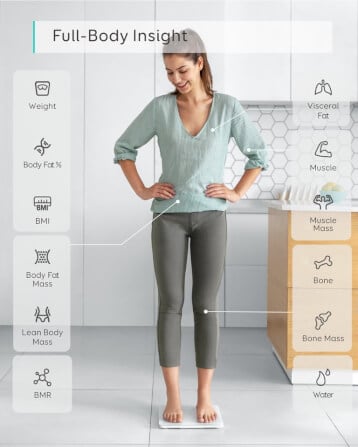 เครื่องชั่งน้ำหนักวัดไขมัน Eufy Smart Scale C1 วัดค่าสุขภาพ 12รายการ - AK173_2