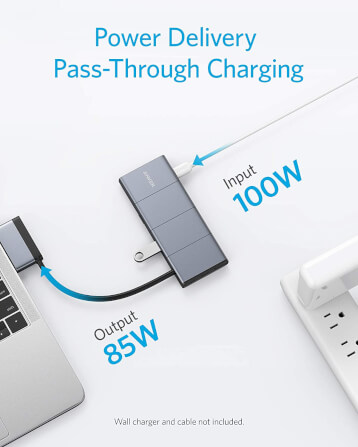 USB-C Hub  Anker AK374 (9-in-2) 85W  Multi-Function Port, 1Gbps Ethernet _2