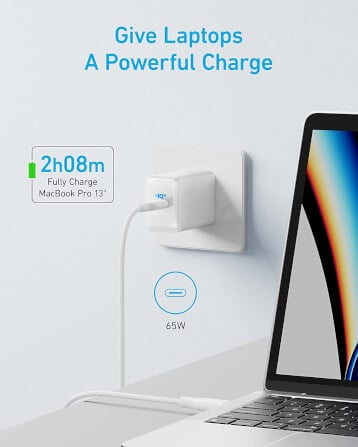 หัวชาร์จเร็ว 65W (25W PPS) Anker PowerPort III Pod Lite - AK321_3