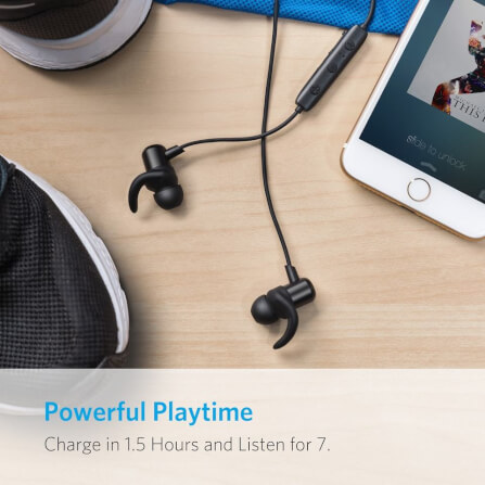  หูฟังบลูทูธคล้องคอแบบสาย Anker SoundBuds Slim - AK46 สีดำ_4