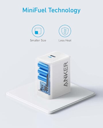 หัวชาร์จเร็ว 65W (25W PPS) Anker PowerPort III Pod Lite - AK321_5
