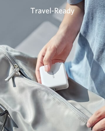 หัวชาร์จ 2 พอร์ต Anker - AK65 PowerPort II PD (30W USB-C + 19.5W USB-A) _1