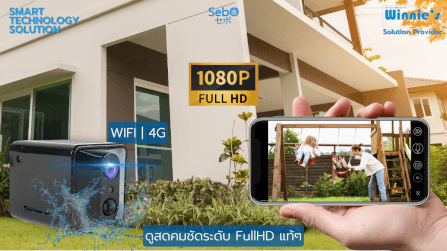 กล้องวงจรปิด SEBO CHIBI PROMAX WIFI กล้องจิ็ว พกพาข้างนอกได้_2