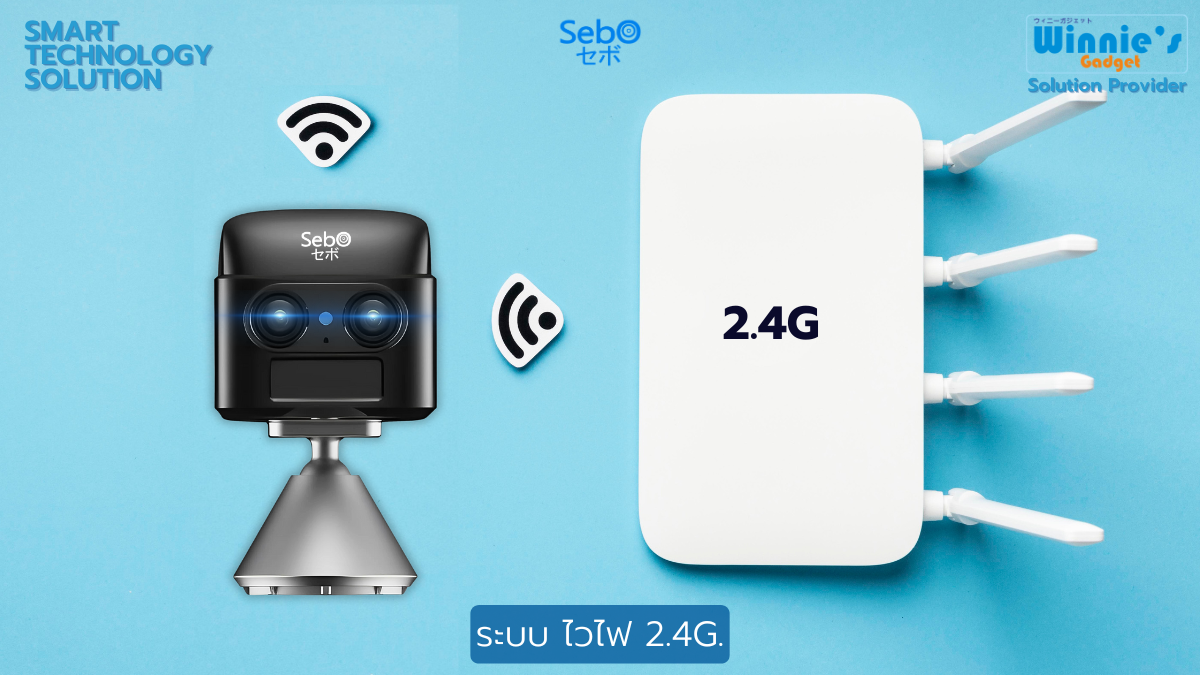 กล้องวงจรปิด SebO CHIBI ZOOM WIFI พร้อมแบตเตอรี่ในตัว_6