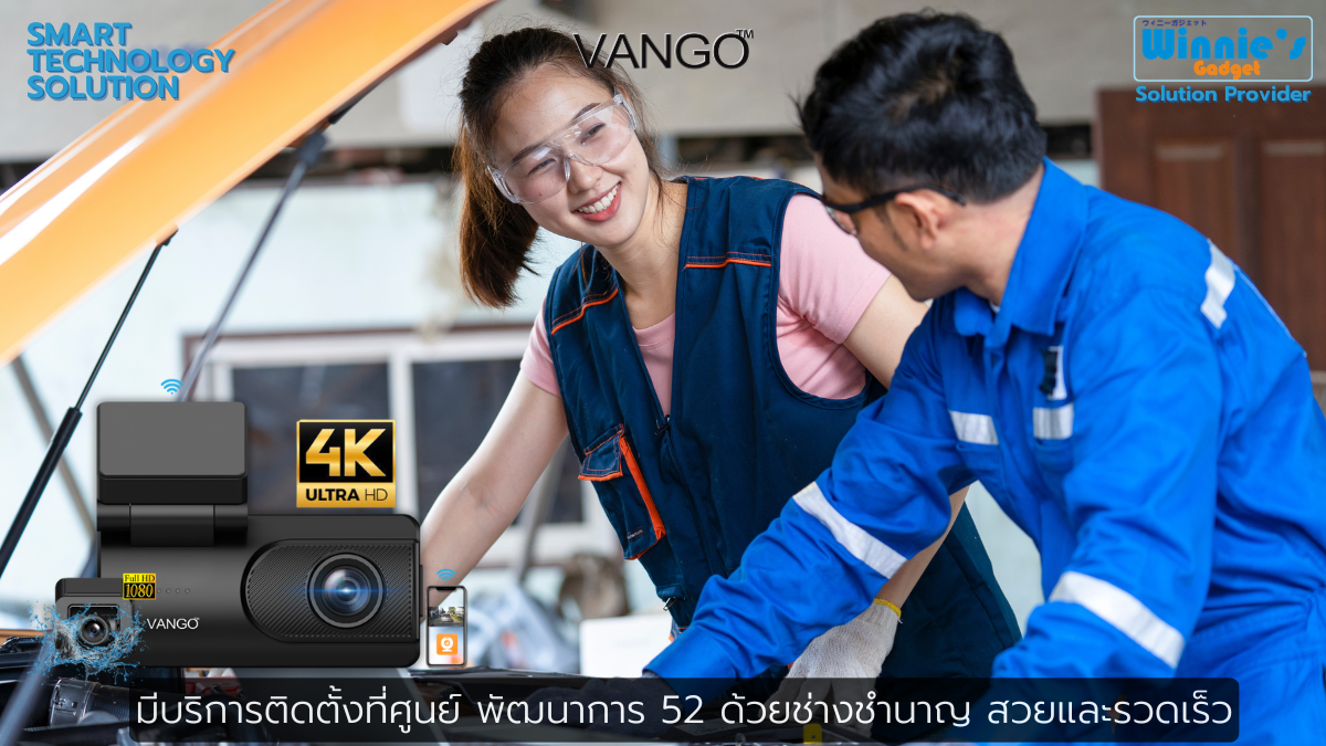 กล้องติดรถยนต์ VANGO H30 GEN2  สีดำ_9
