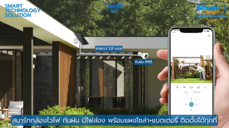 กล้องวงจรปิด SebO FREEDOM G2 Solar Plus_2
