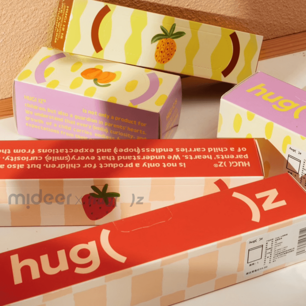 ถุงซิปล็อคเก็บของสุดพรีเมี่ยม MIDEER X HUG Z ไซส์ L (28X25CM) ลาย STRAWBERRY FARM HZ7471_6