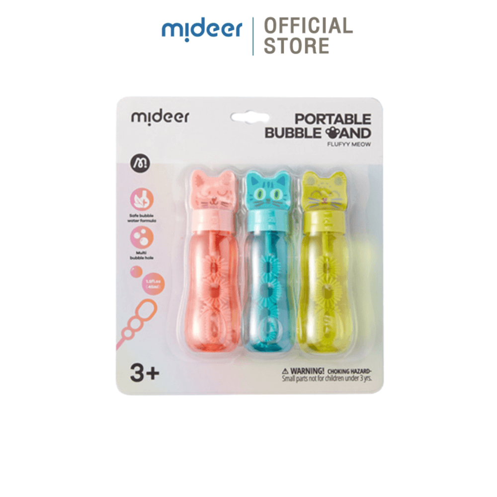 แท่งเป่าบับเบิ้ลกับแก๊งค์สัตว์ตัวน้อย MIDEER MD1433