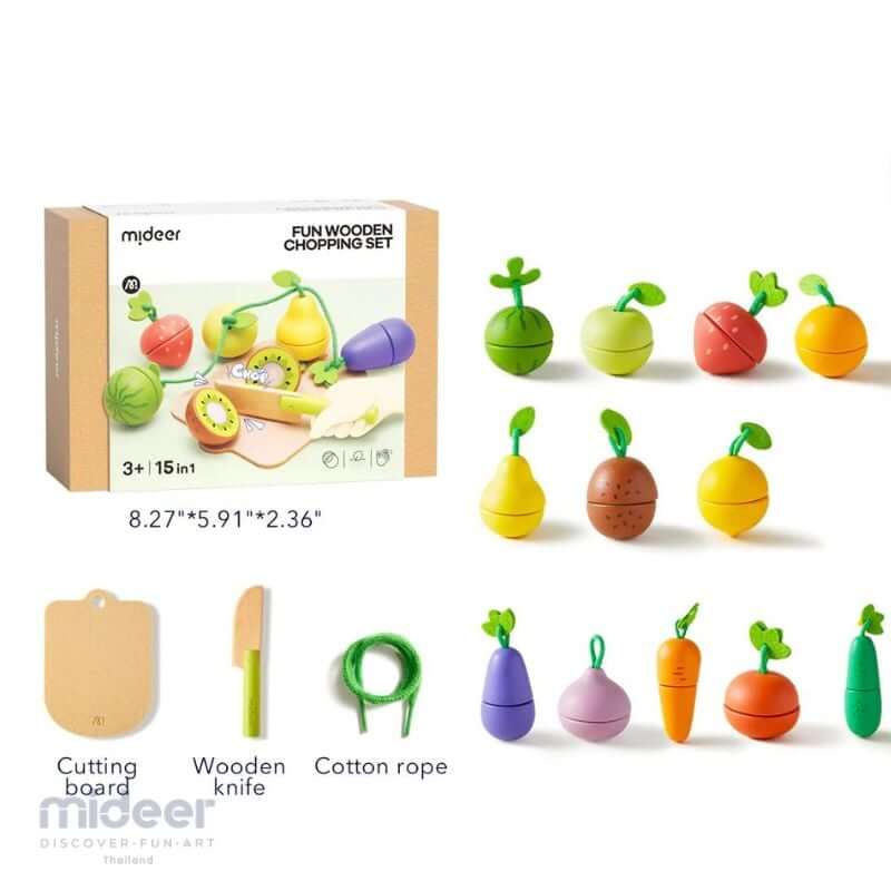 ชุดผักผลไม้แสนสนุก MIDEER MD1243