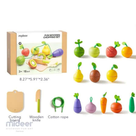 ชุดผักผลไม้แสนสนุก MIDEER MD1243_7