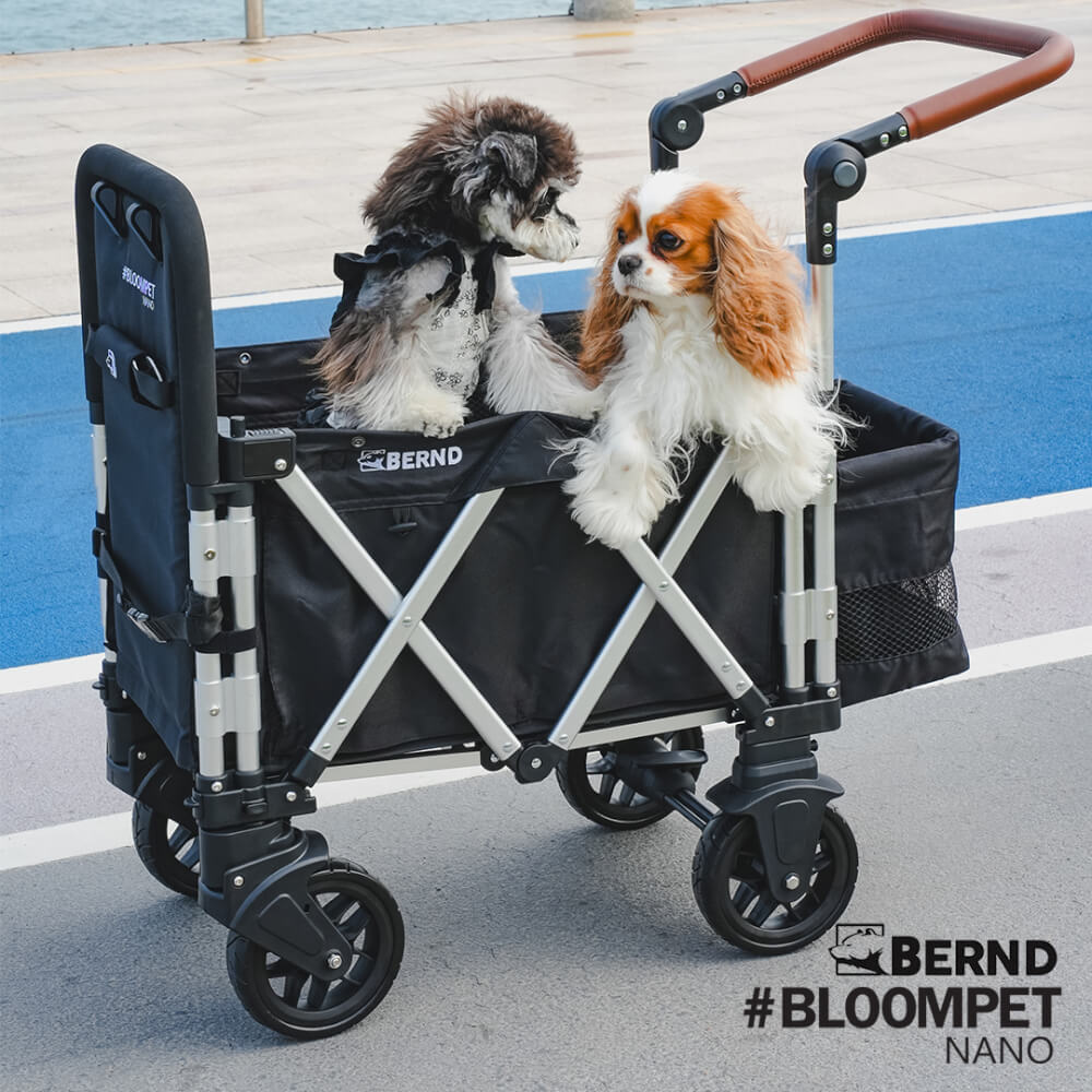 รถเข็นสัตว์เลี้ยง BERND BLOOM PET NANO - สีดำ