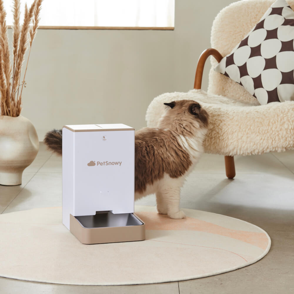 เครื่องให้อาหารอัตโนมัติ PetSnowy ความจุ 4 ลิตร