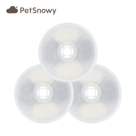 แผ่นกรองน้ำพุอัตโนมัติของ PetSnowy (3 pcs./Pack)_0